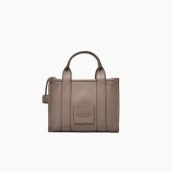 Online Marc Jacobs The Leather Small Tote Bag, Cement