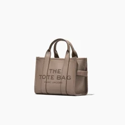 Online Marc Jacobs The Leather Small Tote Bag, Cement
