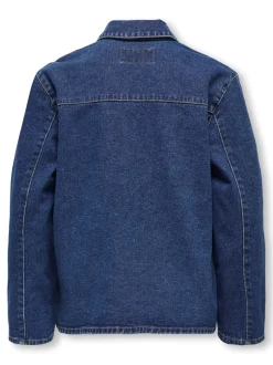 New KIDS ONLY Thille Denim Jakke, , 164 cm Medium Blue Denim