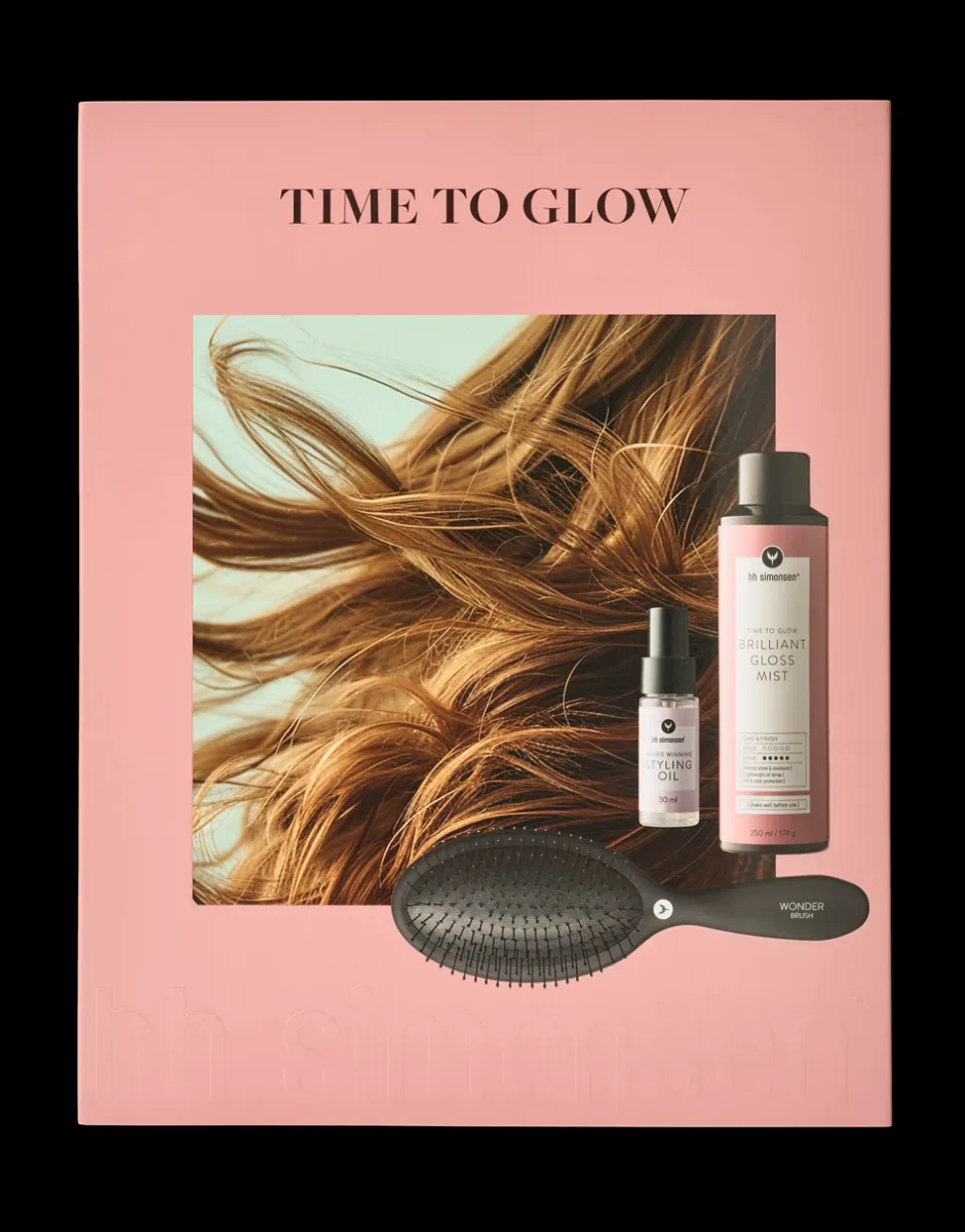 HH Simonsen Time To Glow Gaveæske* Gaveæsker Til Hende|Børster & Kamme