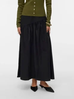 Vero Moda Tina Nederdel, , M Black