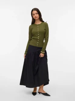Vero Moda Tina Nederdel, , M Black