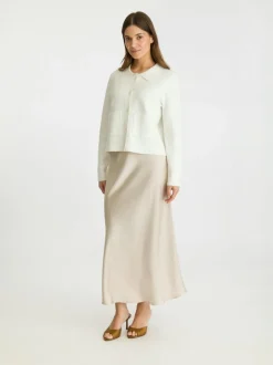 Hot Neo Noir Tippi Knit Cardigan, , 34 Off White