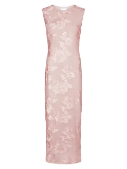 Neo Noir Tiranna Big Flower Mesh Kjole, , 40*Dame Kjoler