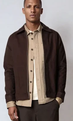 Best Plenum Studio Tobias Winter Canvas 06 Jakke, , XL Dark Chocolate