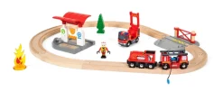 BRIO Togbane M. Brandmandstema*Børn Tog, Biler & Skibe
