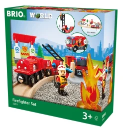 BRIO Togbane M. Brandmandstema*Børn Tog, Biler & Skibe