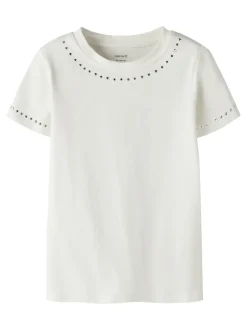 Discount Name It Tolia Slim Bluse, , 146-152 cm Cloud Dancer
