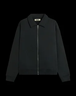 Clearance Woodbird Tom Full Zip Polo, , M Black