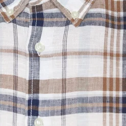 Signal Tom Linen Check Skjorte, , XXL* Skjorter