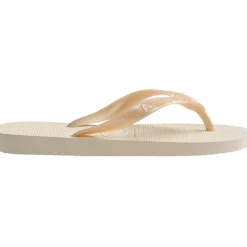 New Havaianas Top Senses Klipklapper, , 35/36 Beige Straw