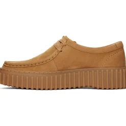 Clarks Torhill Bee D Sko, , 37.5 Light Tan Nubuck