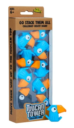 Toucan Tower Blå*Børn Spil & Puslespil