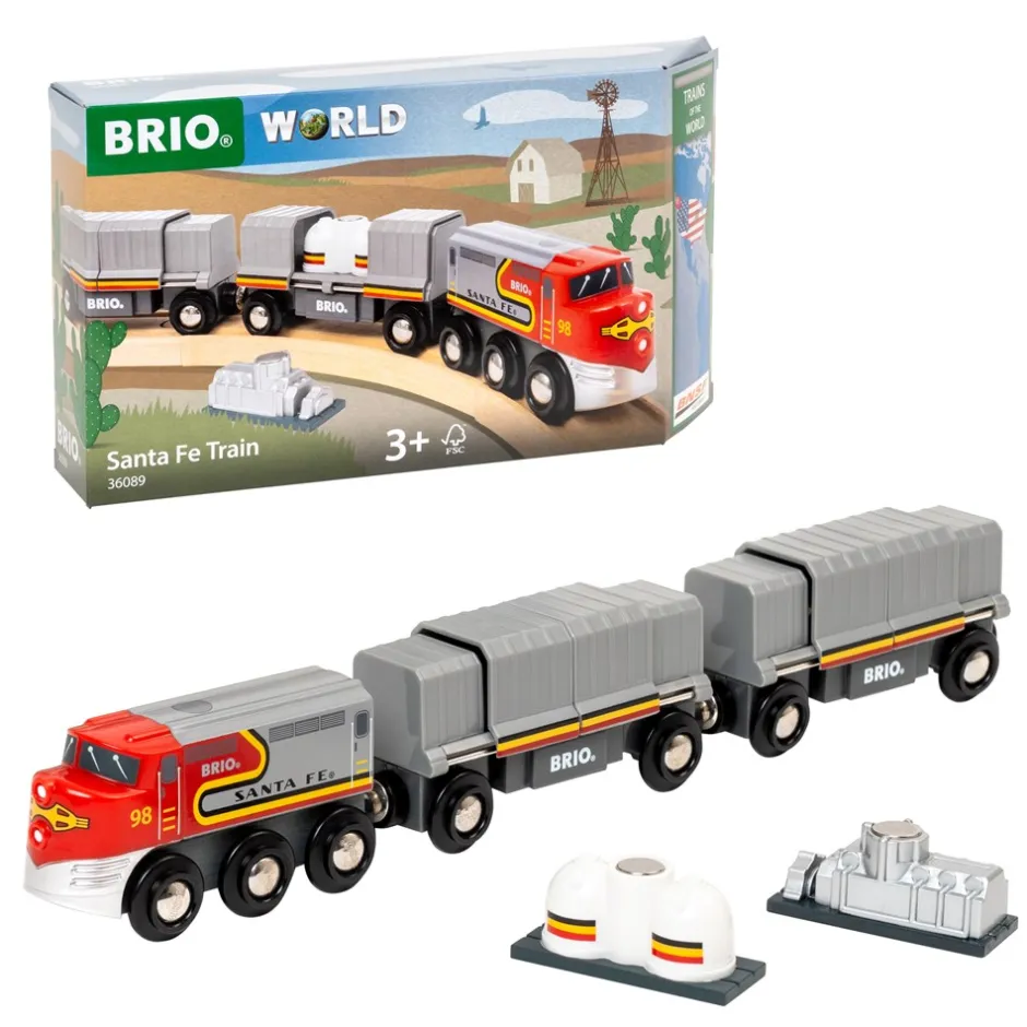 Discount BRIO Trains Of The World - Santa Fe Tog