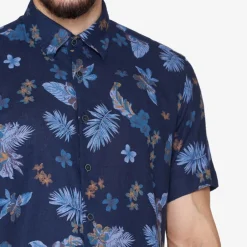 Signal Tramp Hawaii Print Skjorte, , XL* Skjorter