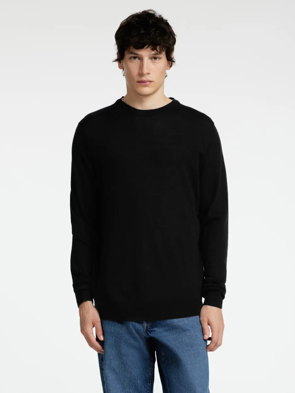Outlet Selected Homme Tray Merino Striktrøje, , XXL Black