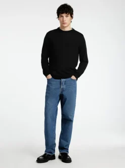 Outlet Selected Homme Tray Merino Striktrøje, , XXL Black