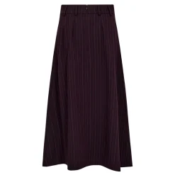Co'Couture TrinnyCC Pleat Stripe Nederdel, , M*Dame Nederdele