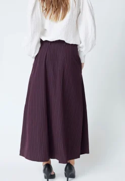Co'Couture TrinnyCC Pleat Stripe Nederdel, , M*Dame Nederdele
