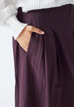 Co'Couture TrinnyCC Pleat Stripe Nederdel, , M*Dame Nederdele