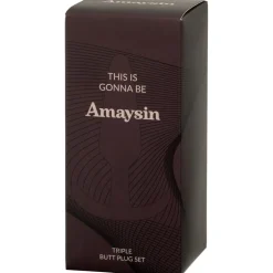 Amaysin Triple Butt Plug Sæt* Sexlegetøj