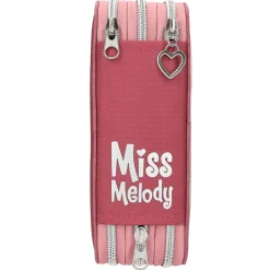 Miss Melody Trippel Penalhus M. LED,*Børn Kreativ Leg|Penalhuse & Skriveredskaber
