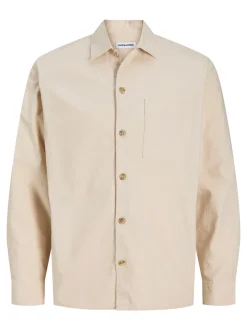 Discount Jack&Jones Tristan Overshirt, , XXL Moonbeam