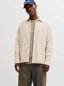 Discount Jack&Jones Tristan Overshirt, , XXL Moonbeam