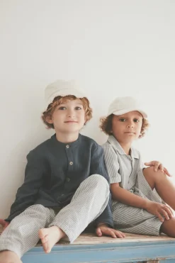 Huttelihut Twill Bøllehat, , 4-6 år*Børn Huer & Hatte