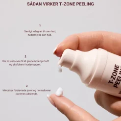 New Pudderdåserne T-zone Peeling, 50 ml
