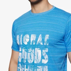 Signal Ulric Shadowstripe W. Print + T-shirt, , L* T-Shirts & Poloer