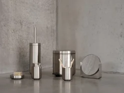 Discount Zone Ume Pedalspand, Brushed Steel