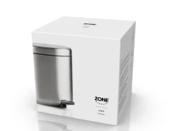 Discount Zone Ume Pedalspand, Brushed Steel