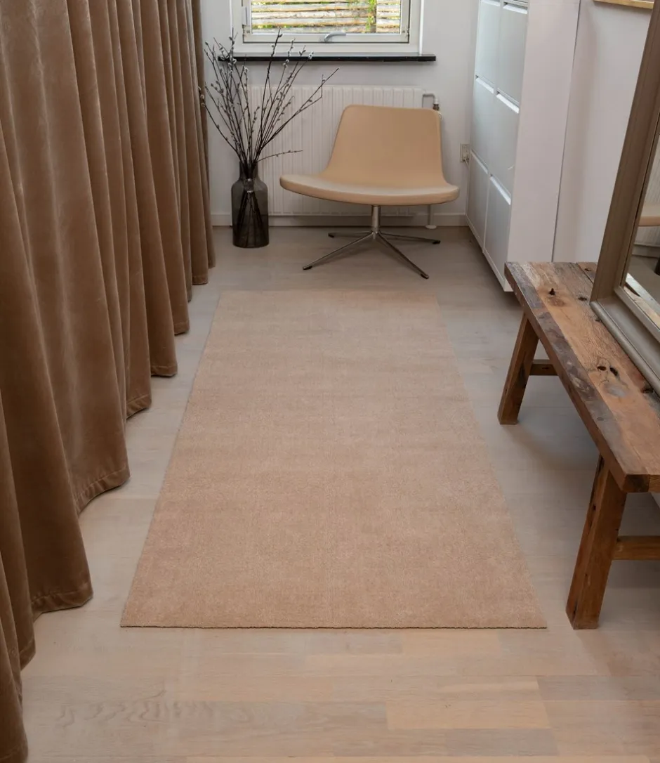Best Tica Copenhagen Unicolor Gulvtæppe, , 90x200 cm Ivory