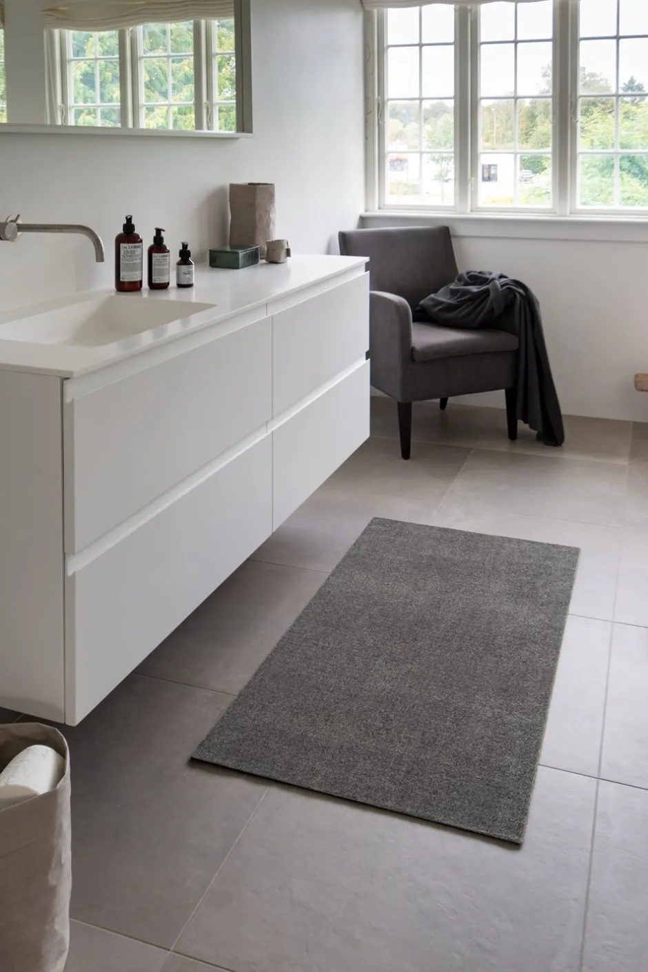 Tica Copenhagen Unicolor Gulvtæppe, , 67x120 cm* Gulvtæpper|Dørmåtter