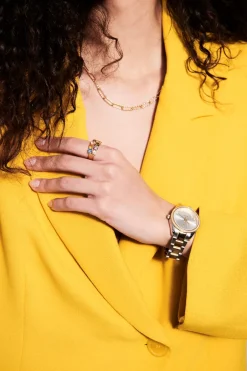 Best Sif Jakobs Jewellery Valeria SJ-W1046 Ur, , 32,5 mm Guld/Sølv