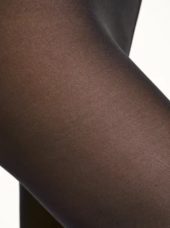 Clearance Wolford Velvet De Luxe 66 Tights Black