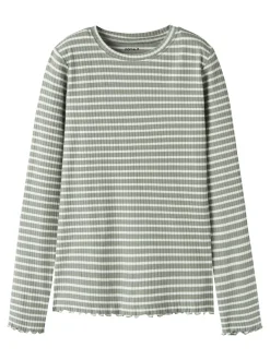 New Name It Vemma Slim Bluse, , 146-152 cm Shadow