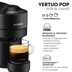 Nespresso Vertuo Pop Kaffemaskine,* Køkkenmaskiner