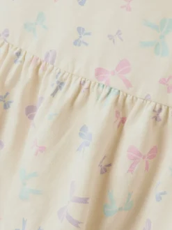 New Name It Vigga Kjole, , 110 cm Buttercream Bows