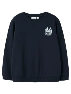 Discount Name It Vildar Sweatshirt, , 122-128 cm Navy Blazer Zone