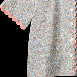 Clearance Wheat Vilma Lace Skjorte, , 110 cm Air Blue