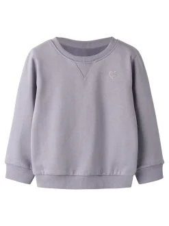 Best Name It Vima Sweatshirt, , 104 cm Lavender Gray