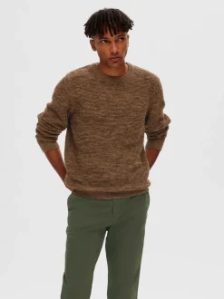 Selected Homme Vince Bubble Striktrøje, , M* Strik