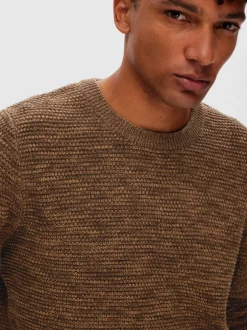 Selected Homme Vince Bubble Striktrøje, , M* Strik
