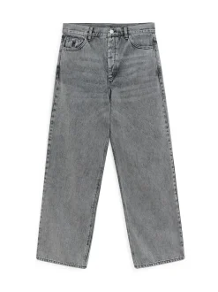 Hot By Malene Birger Vinola Jeans, , 31 Washed Black