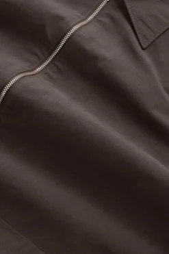 New NN. 07 Virgil Zip Overshirt, , XXL Deep Truffle