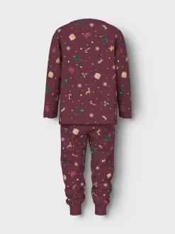 Name It Vismas Mini Pyjamassæt, , 116 cm*Børn Undertøj & Nattøj