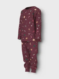 Name It Vismas Mini Pyjamassæt, , 116 cm*Børn Undertøj & Nattøj