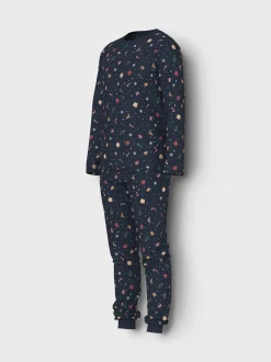 Discount Name It Vismas Pyjamassæt, , S Navy Blazer Xmas AOP